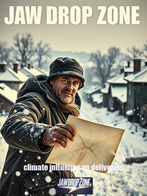 climate influence on deliveries