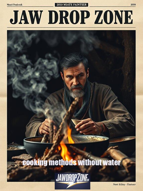 Ancient Techniques for Cooking Without Access to Water