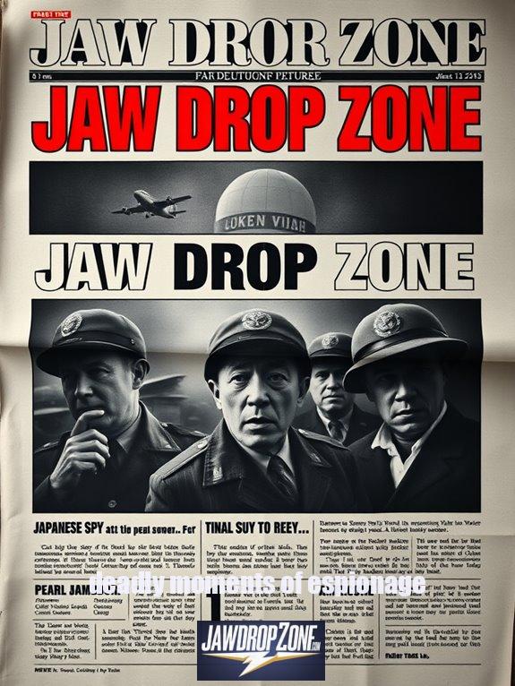 deadly moments of espionage