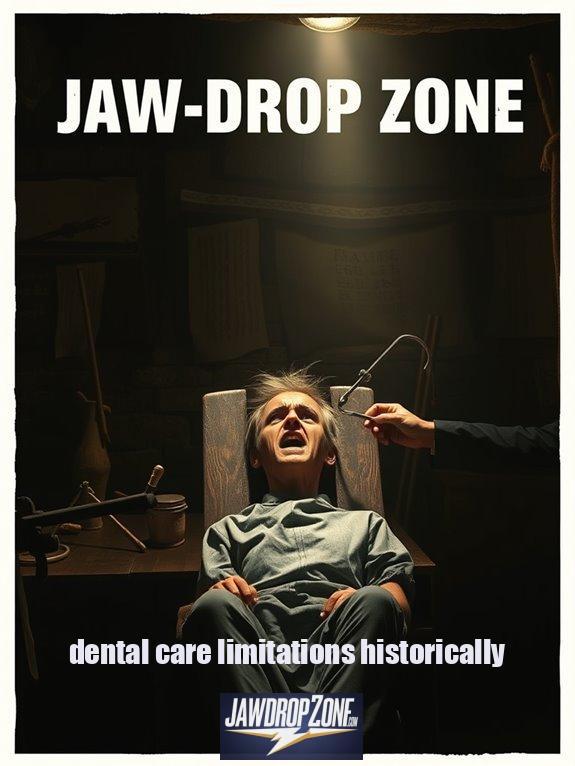 dental care limitations historically