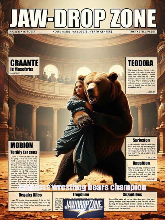 empress wrestling bears champion