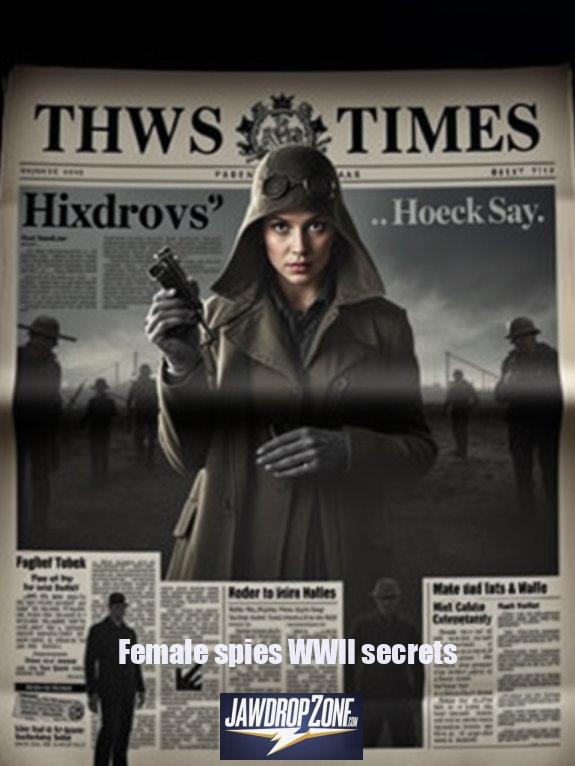 Mastering Espionage: Female Spies WWII Secrets