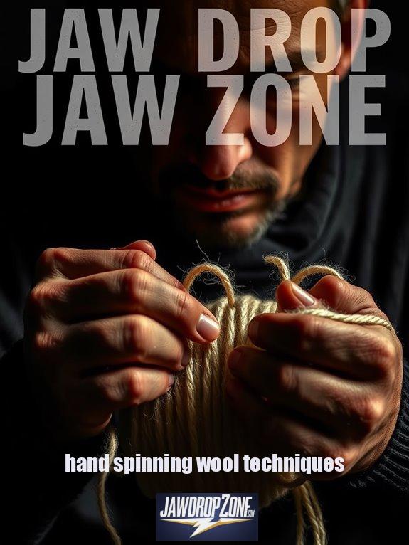 hand spinning wool techniques