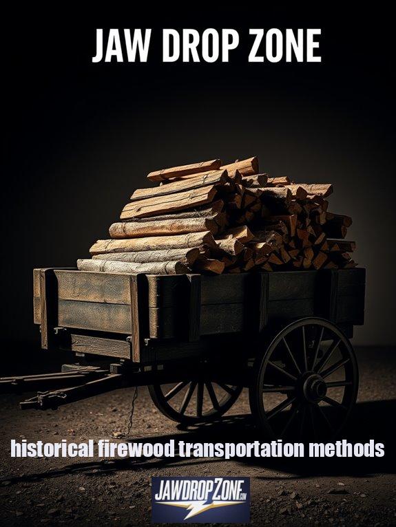 historical firewood transportation methods