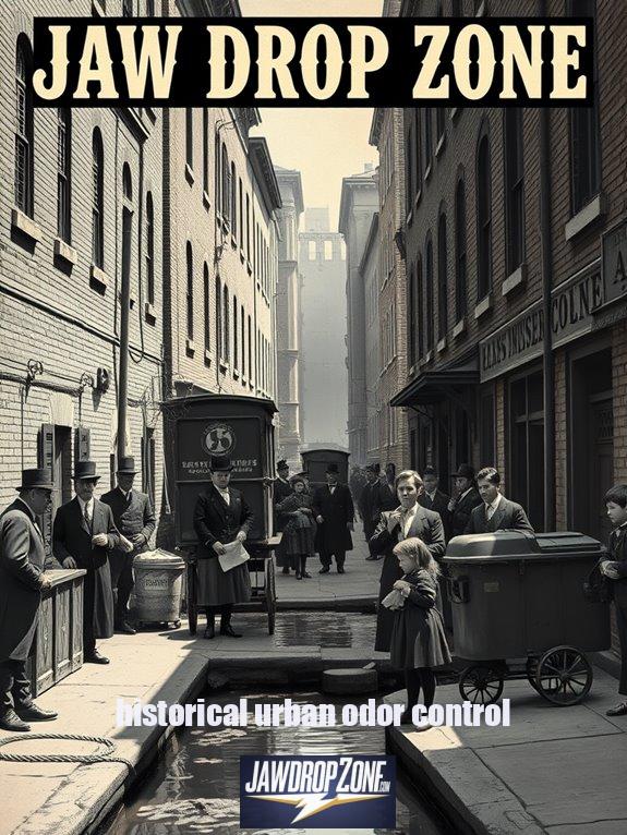 What Were Historical Ways to Control Odors in Cities?