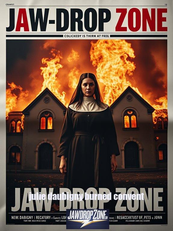 julie daubigny burned convent