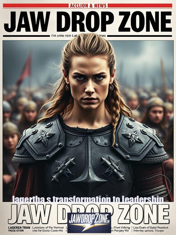 lagertha s transformation to leadership