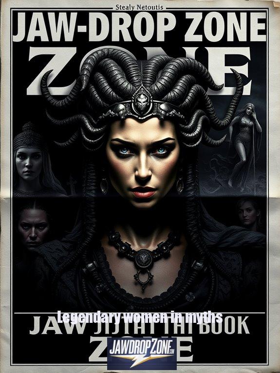 legendary women in myths