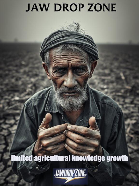 limited agricultural knowledge growth