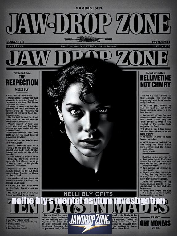 nellie bly s mental asylum investigation