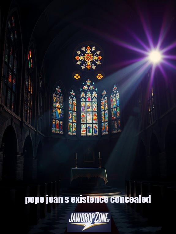 pope joan s existence concealed