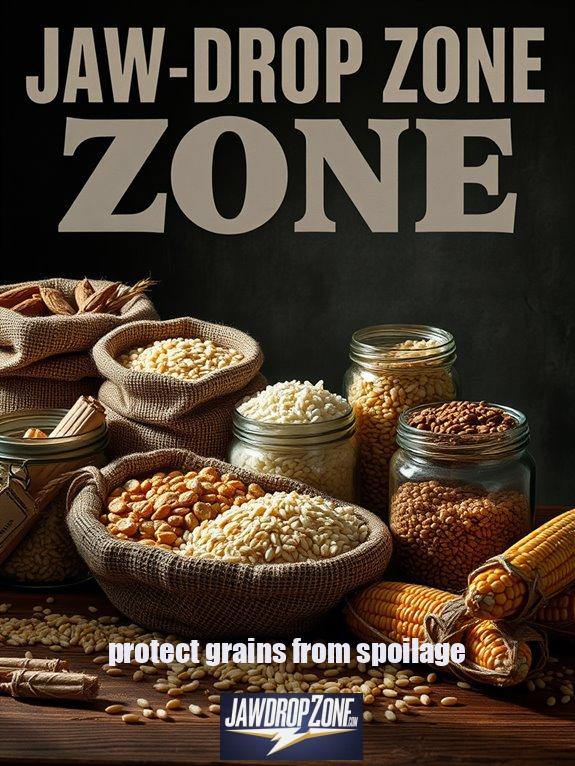 protect grains from spoilage