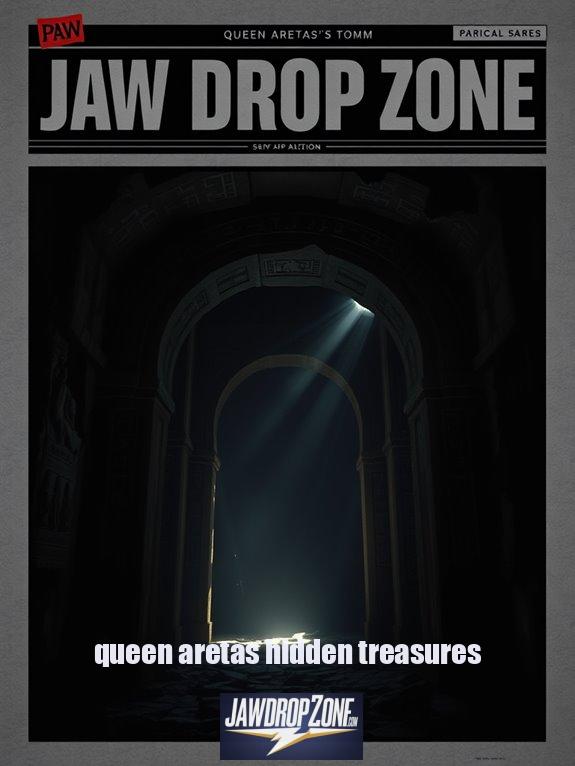 queen aretas hidden treasures