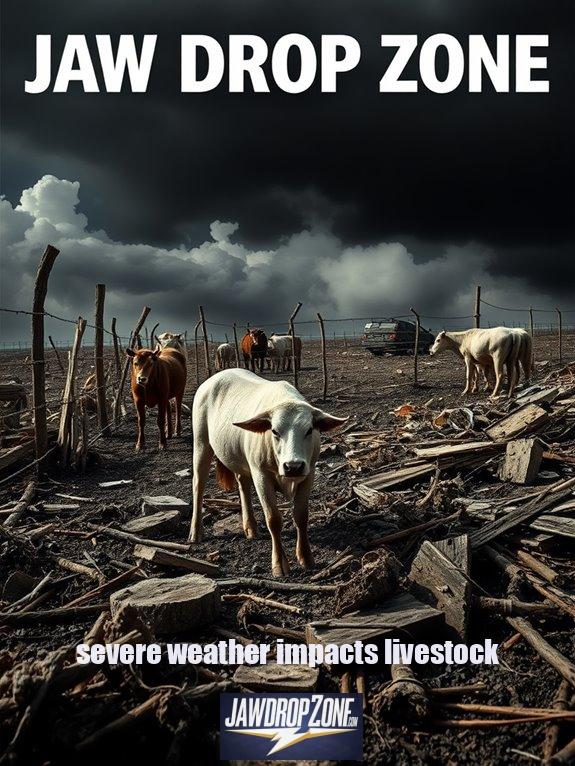 severe weather impacts livestock