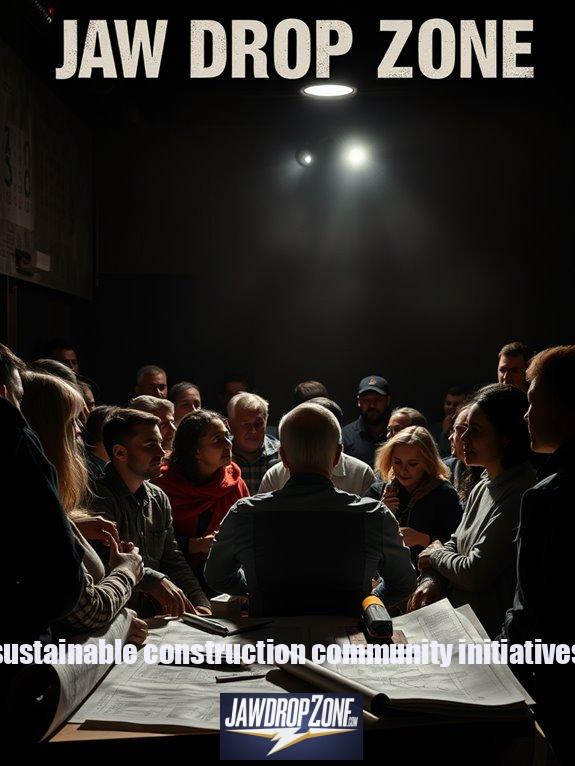 How Communities Achieved Sustainable Construction Practices?