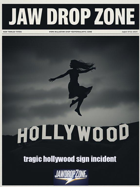 tragic hollywood sign incident
