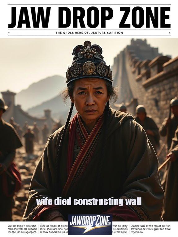 Why Did An Emperors Wife Die Building Chinas Wall?