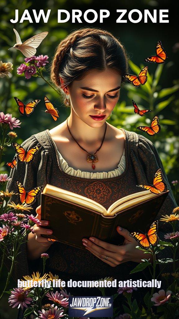 butterfly life documented artistically