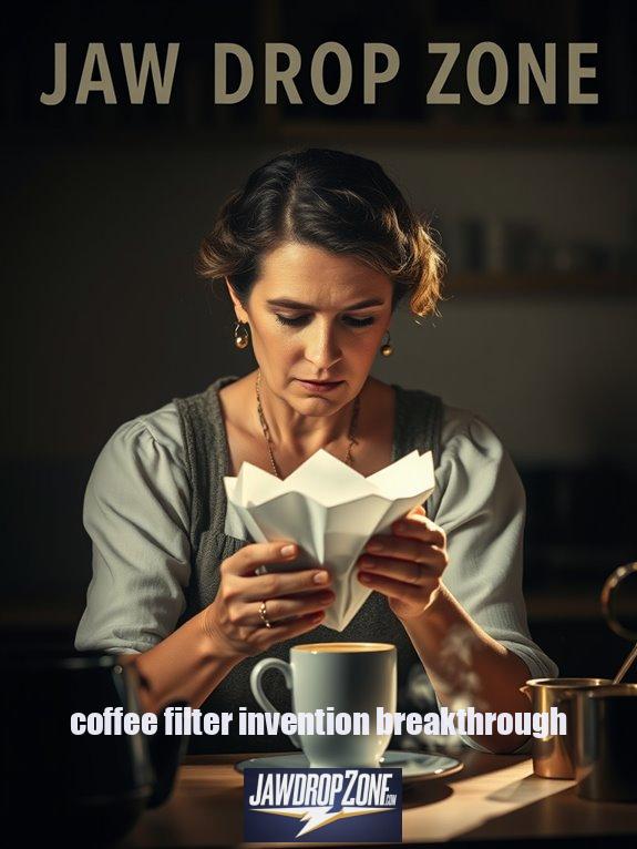 coffee filter invention breakthrough