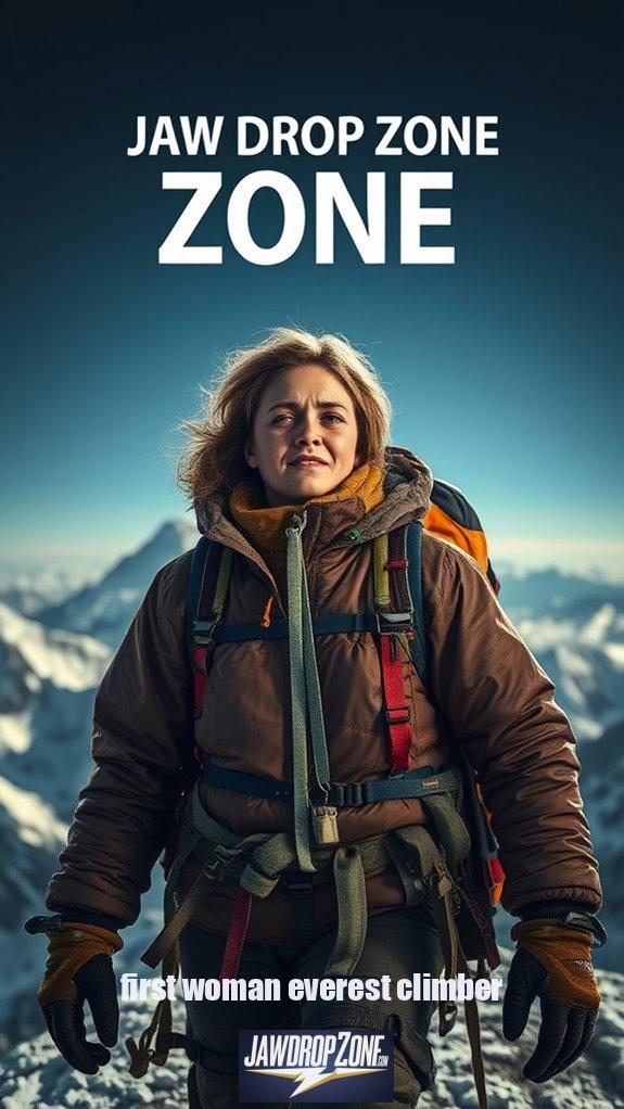 first woman everest climber