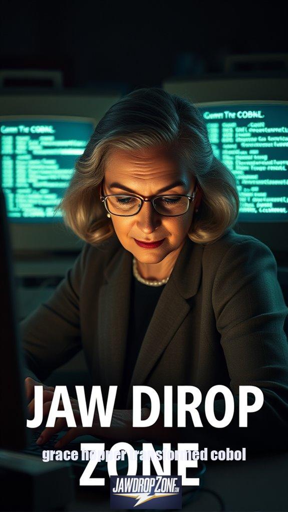 grace hopper transformed cobol