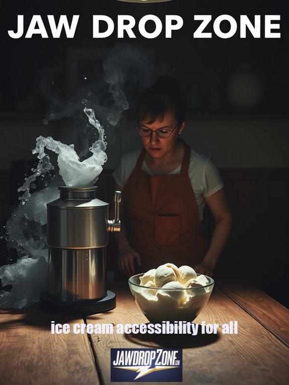 ice cream accessibility for all