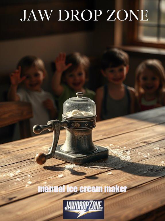 manual ice cream maker