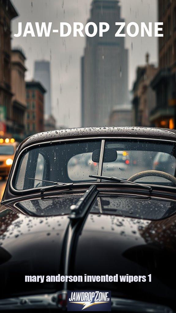 Why Did Mary Anderson Invent Windshield Wipers?