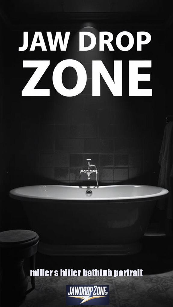 miller s hitler bathtub portrait