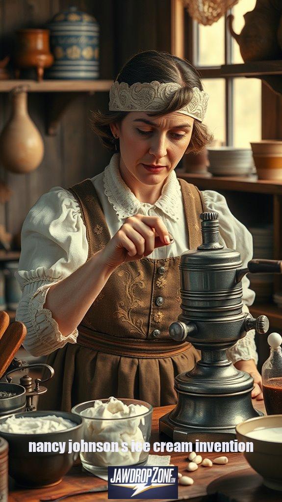 What Sparked Nancy Johnsons Ice Cream Revolution?