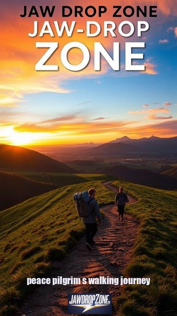 peace pilgrim s walking journey