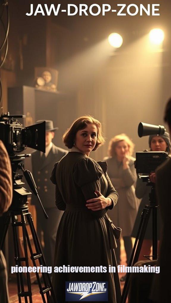 pioneering achievements in filmmaking