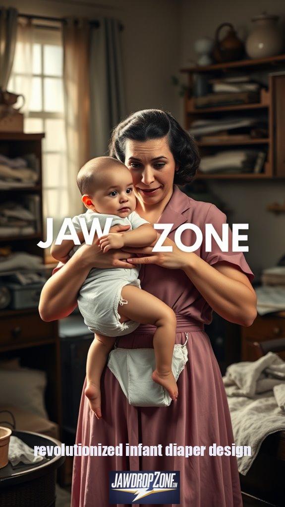 revolutionized infant diaper design