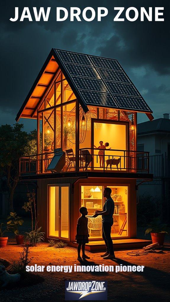 solar energy innovation pioneer