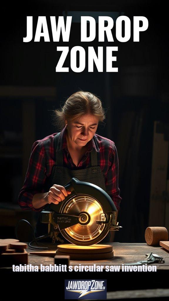 tabitha babbitt s circular saw invention