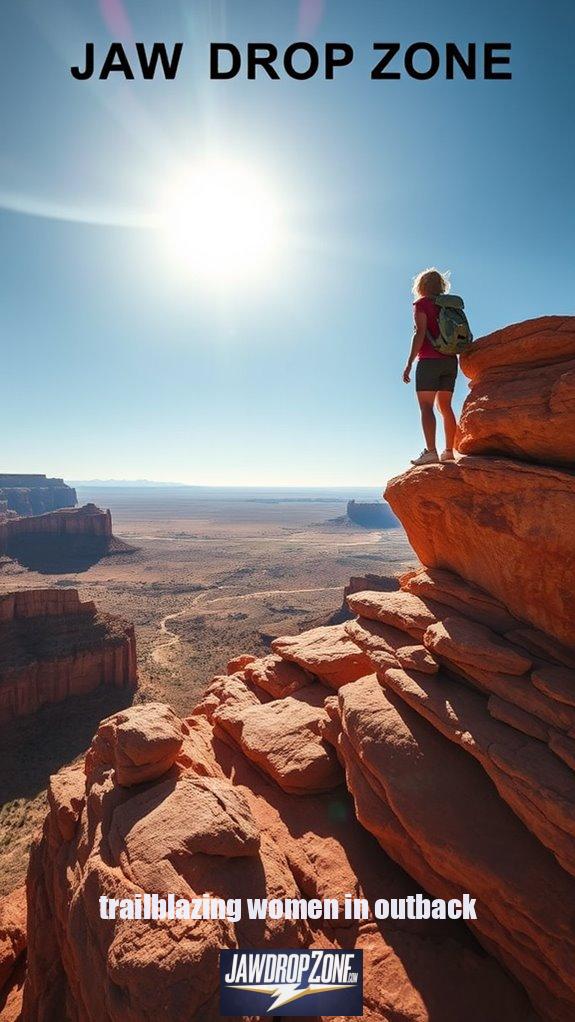 trailblazing women in outback