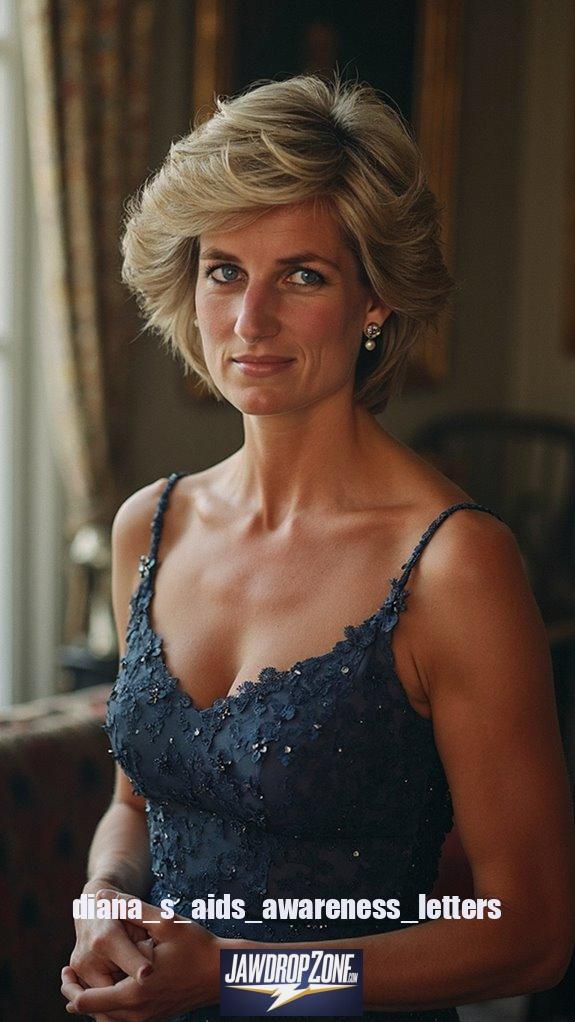 diana s aids awareness letters