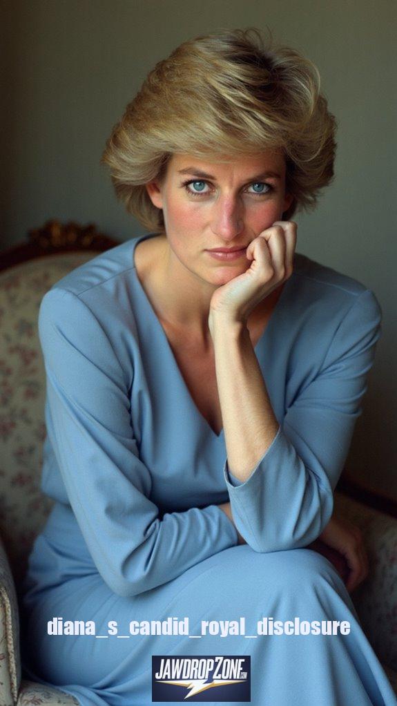 diana s candid royal disclosure