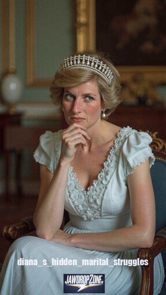 diana s hidden marital struggles