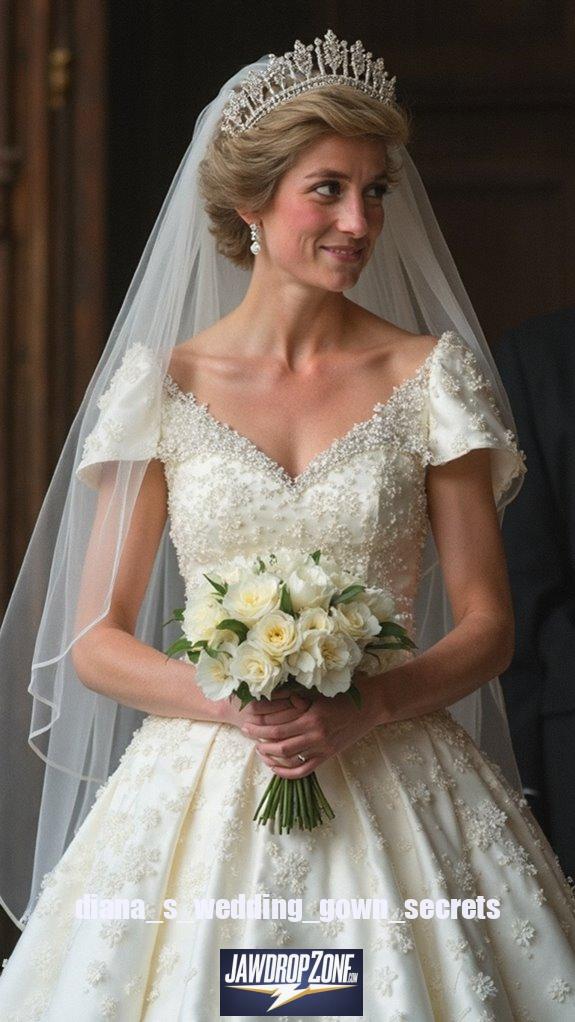 3 Hidden Secrets Behind Diana’s Royal Wedding Gown