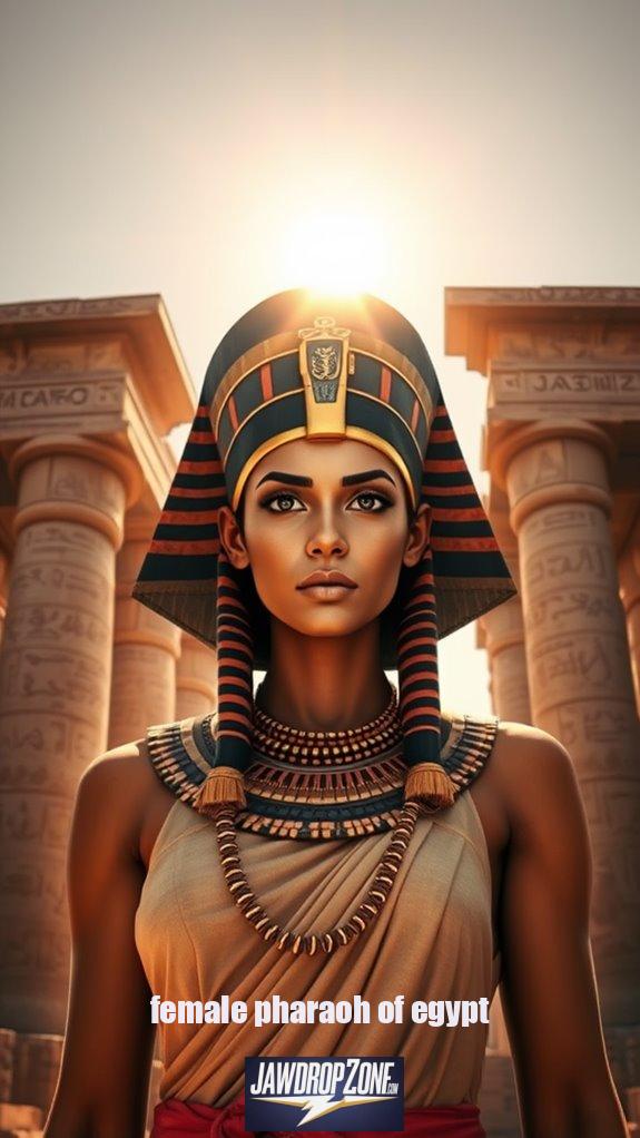 female pharaoh of egypt