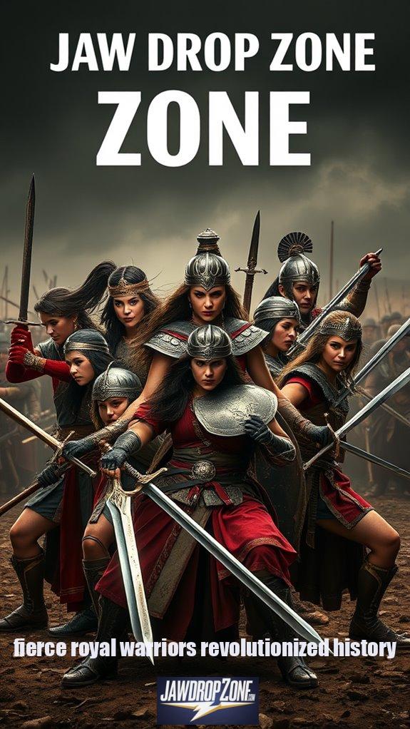 fierce royal warriors revolutionized history