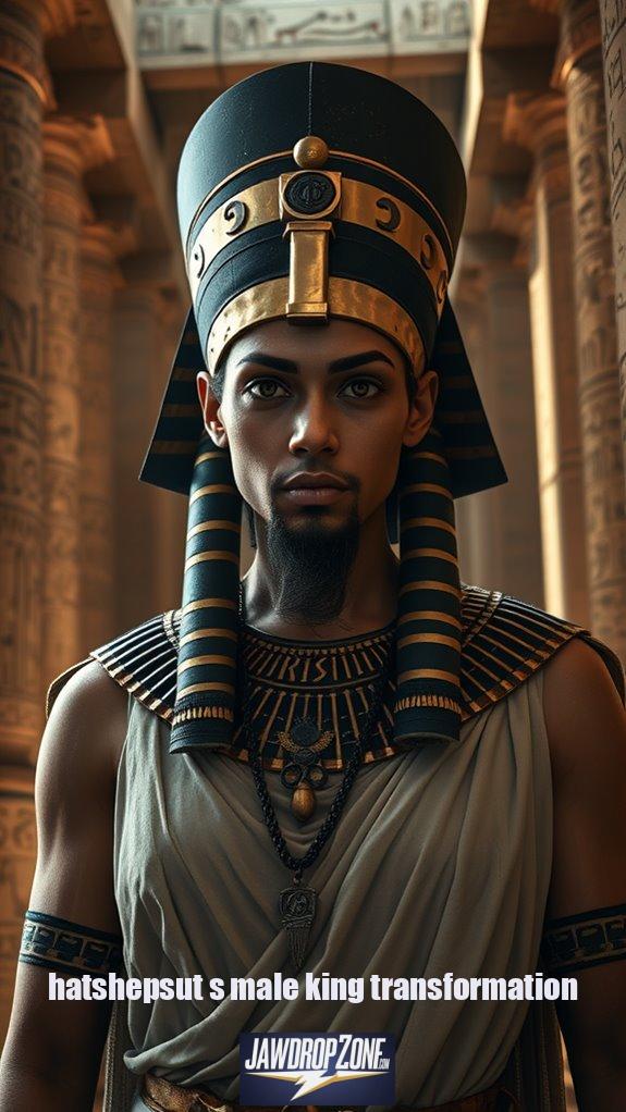 hatshepsut s male king transformation