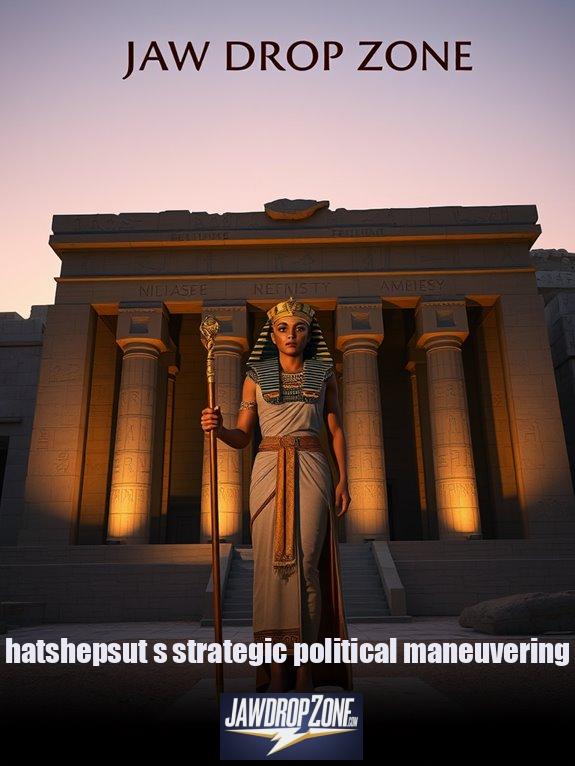 hatshepsut s strategic political maneuvering