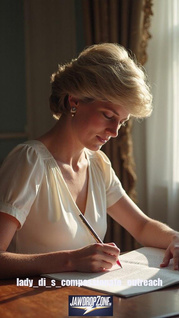 Why Lady Di Secretly Wrote To AIDS Patients
