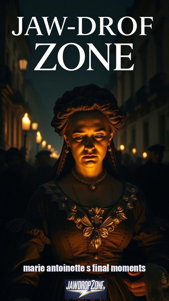 marie antoinette s final moments