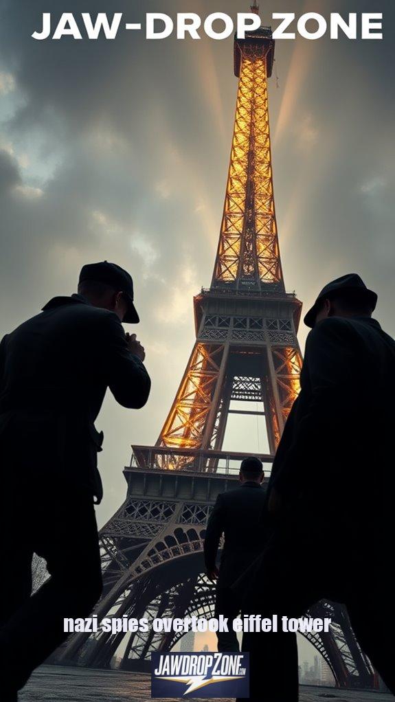 nazi spies overtook eiffel tower