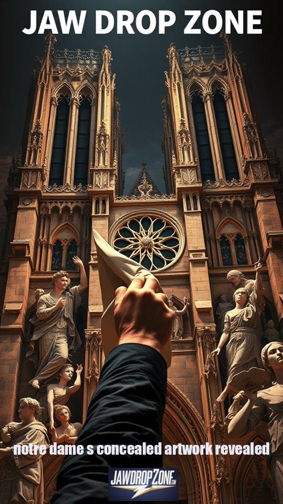 Hidden Sculptures of Notre Dame Exposed