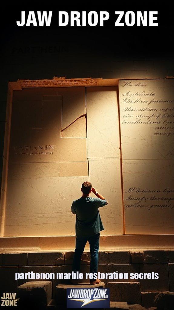 Parthenon’s Hidden Restoration: Marble Secrets Unveiled