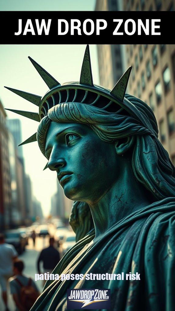 Liberty’s Green Patina: Silent Structural Threat Revealed